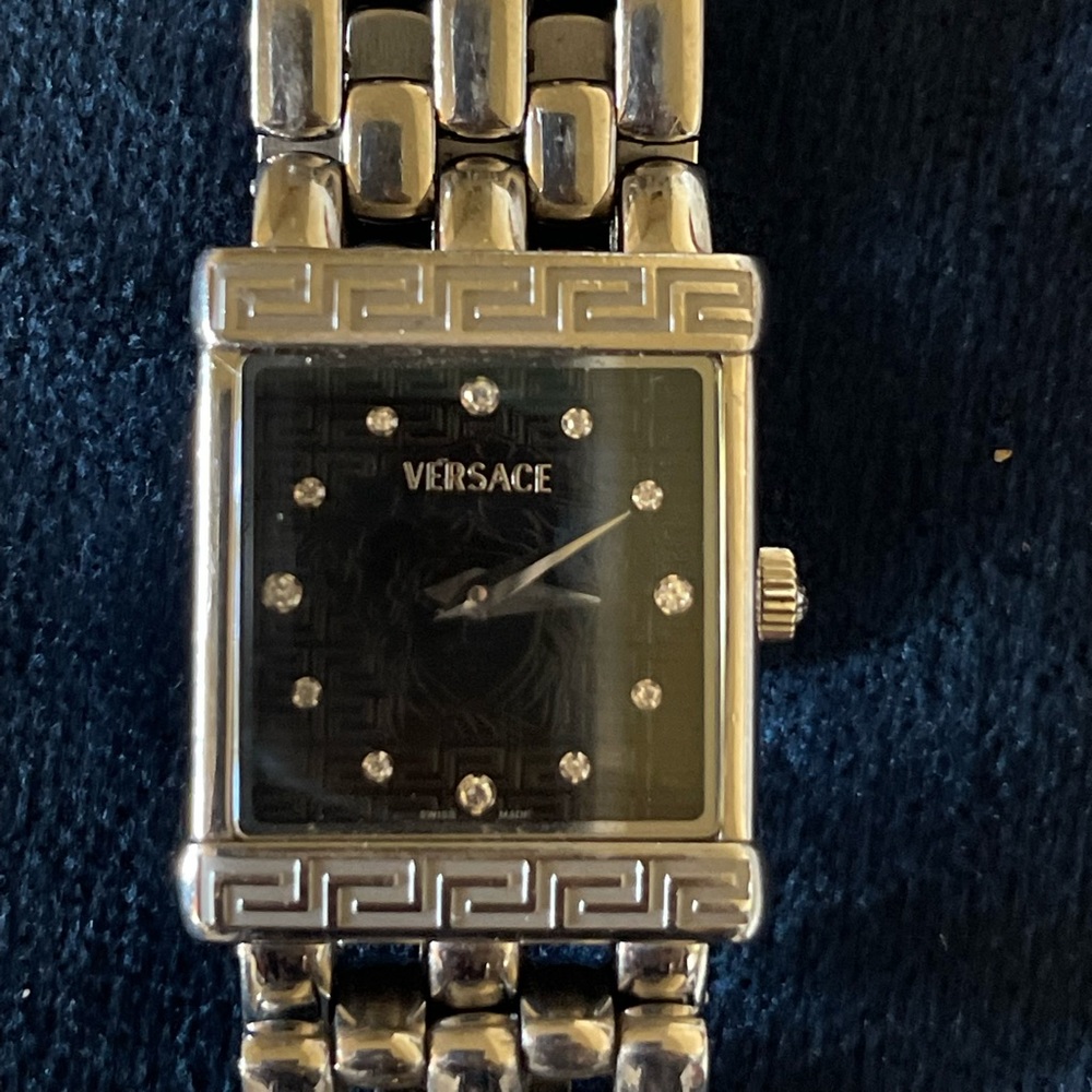 Versace Silver Watch